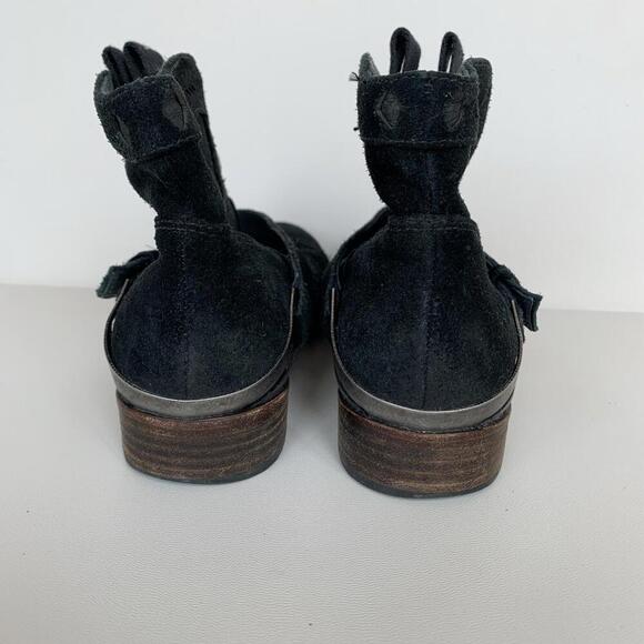 Ugg Australia Austin Suede Ankle Boot Black 6 - Picture 8 of 9